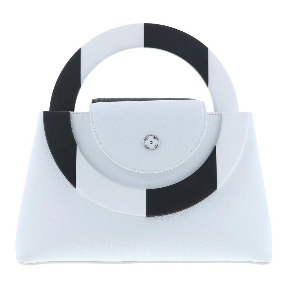 LOUIS VUITTON Capucines Daniel Buren Bag Handbag Black White